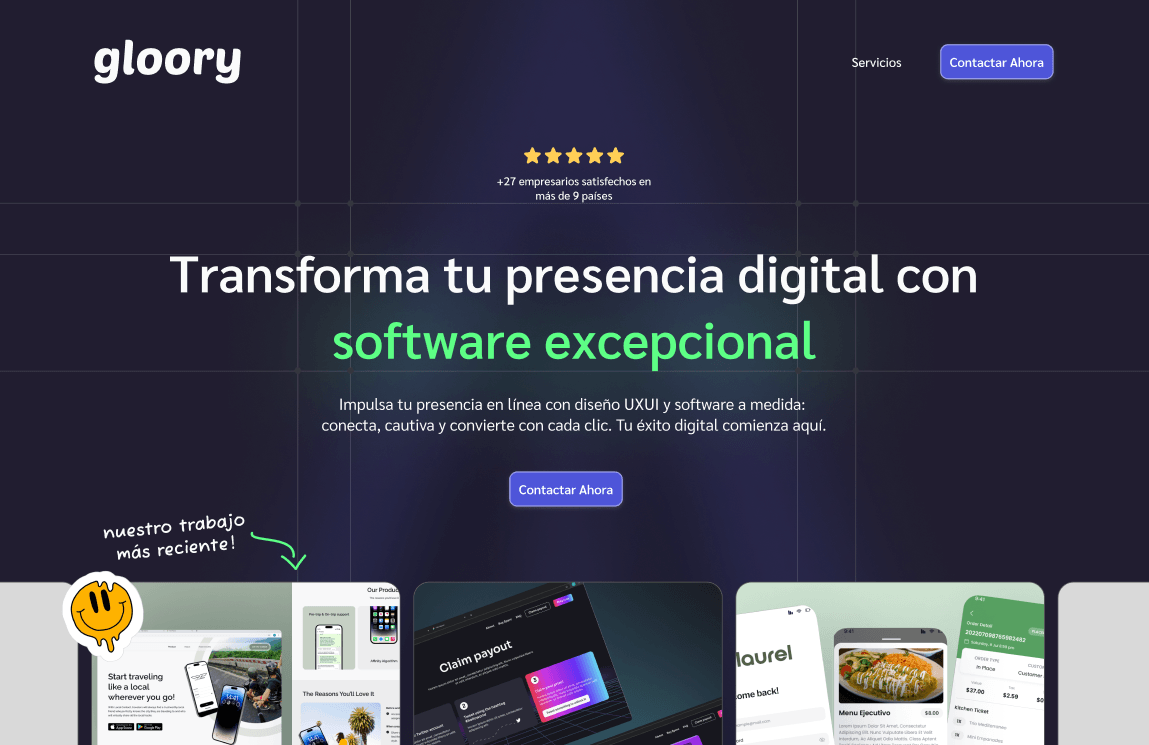 An image of the Gloory project.